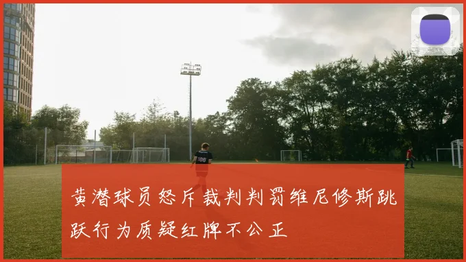 黄潜球员怒斥裁判判罚维尼修斯跳跃行为质疑红牌不公正
